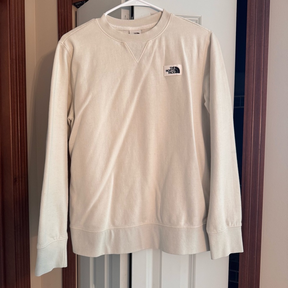 The North Face Women's Large Cream Crewneck Sweater